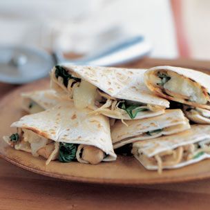 Fast & Easy Recipe for Chicken and Spinach Quesadillas Fast & Easy Recipe for Chicken and Spinach Quesadillas