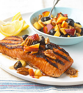 Grilled Salmon With Fruit Salad Recipe Grilled Salmon With Fruit Salad Recipe