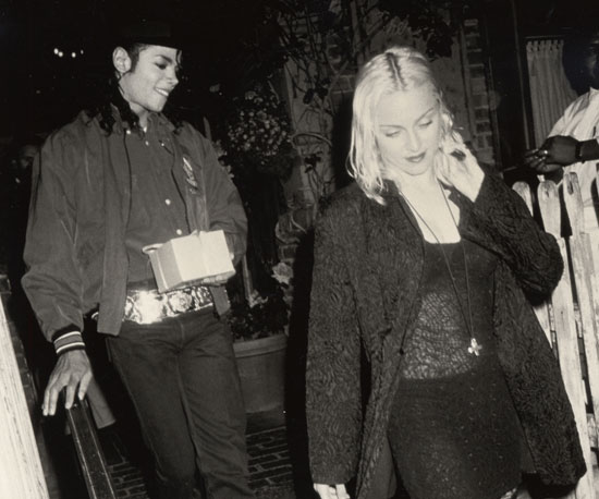 Madonna and Michael ducked out of The Ivy in LA together in 1991.
Madonna and Michael ducked out of The Ivy in LA together in 1991.