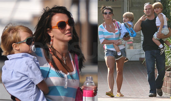 Photos of Britney Spears, Jayden James, Sean Preston on a Boat Photos of Britney Spears, Jayden James, Sean Preston on a Boat