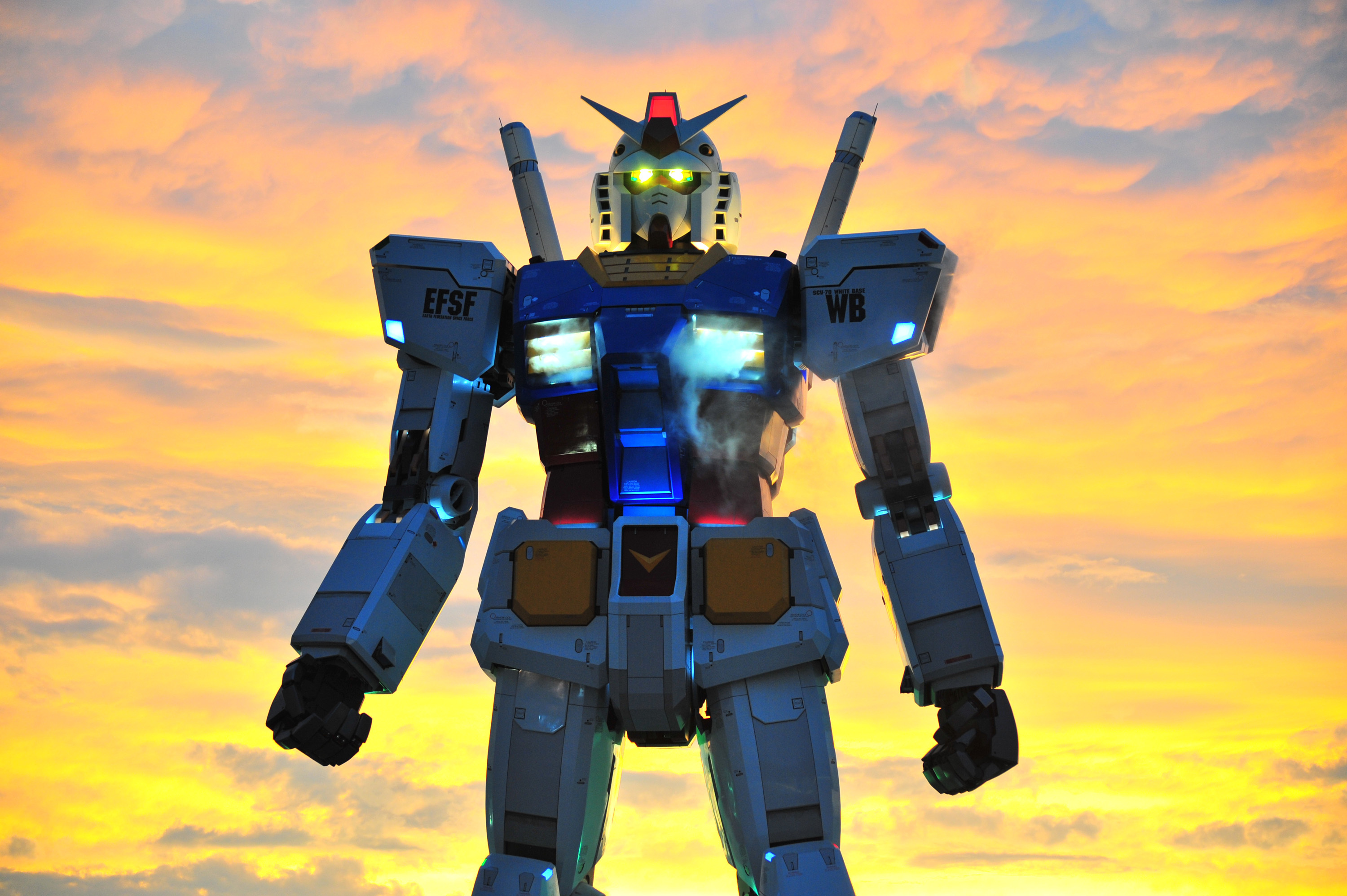gundam statue