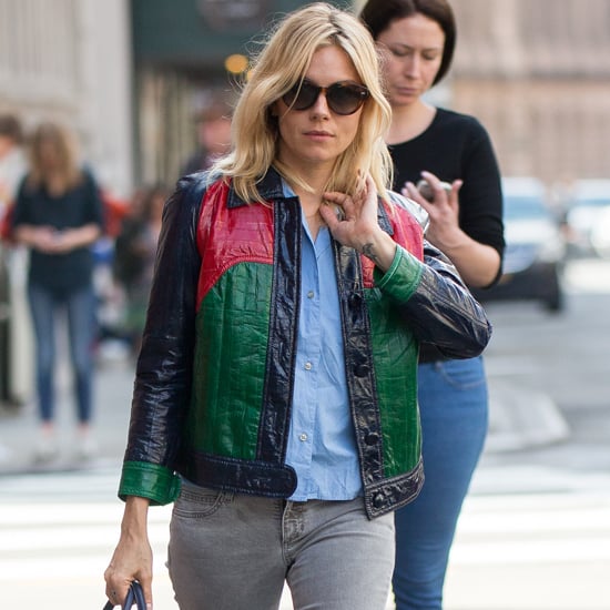 Sienna Miller Gucci Jacket April 2016