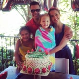 Jessica Alba Throws Watermelon-Themed Bash