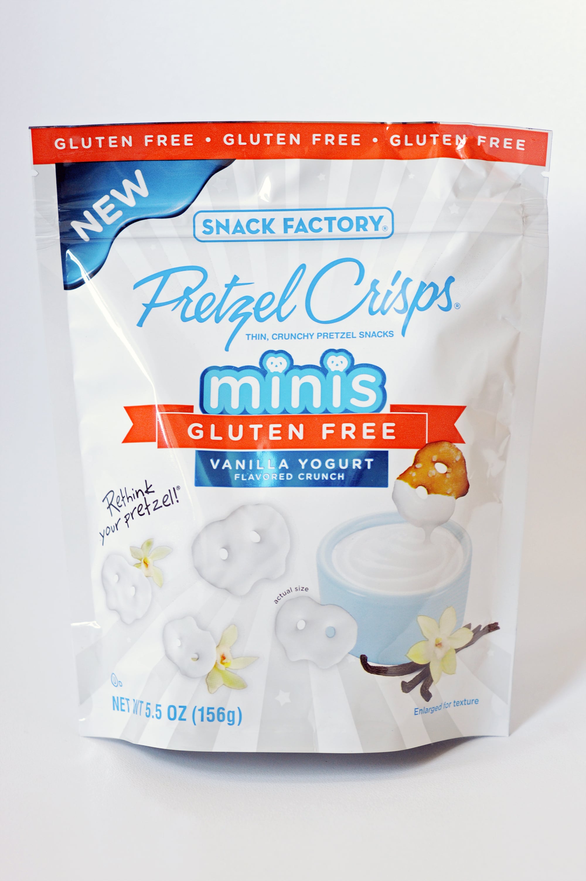 Snack Factory Pretzel Crisps Minis Vanilla Yogurt The Best New Supermarket Snacks of 2015