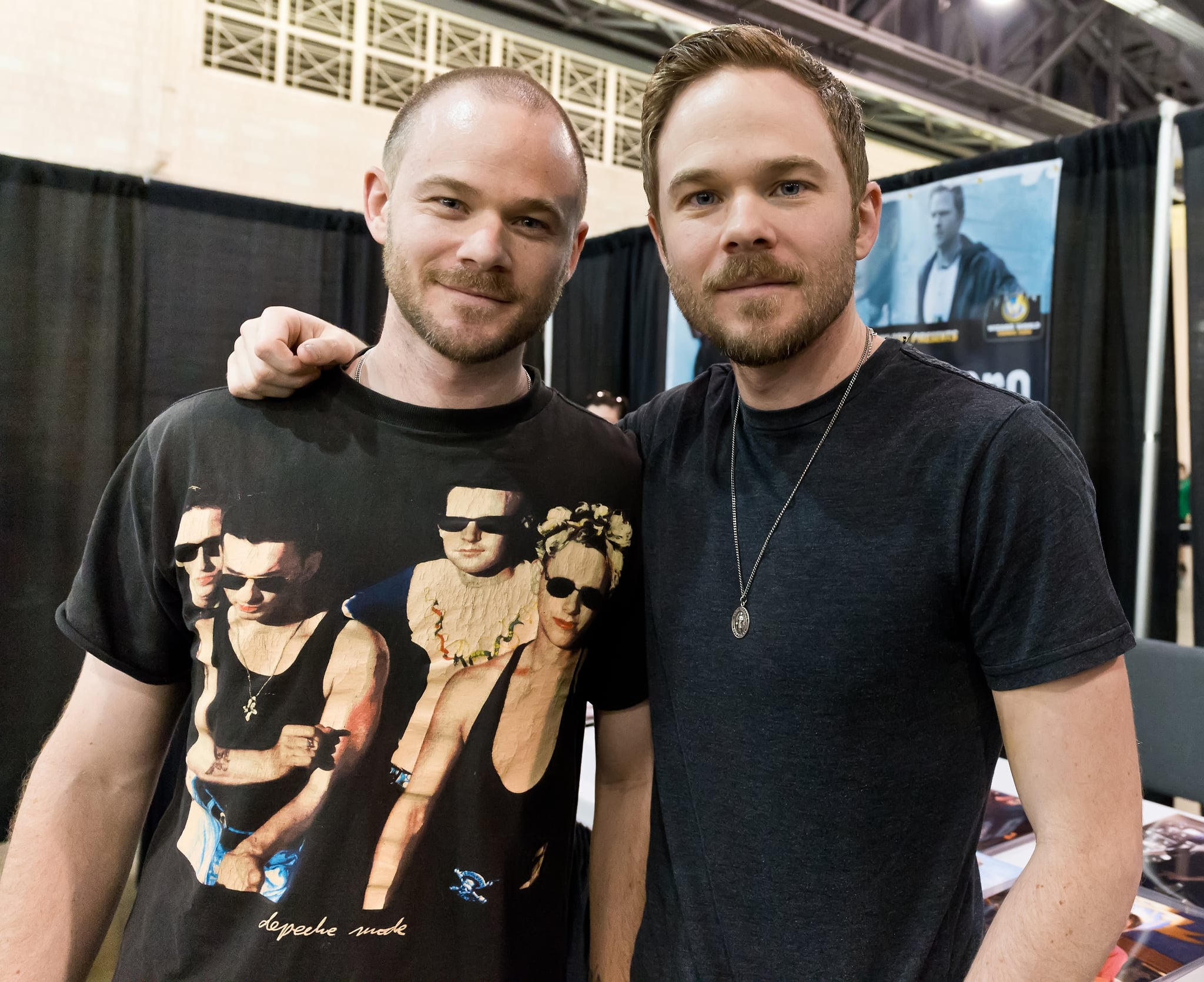 Aaron Ashmore and brother Aaron Ashmore and brother