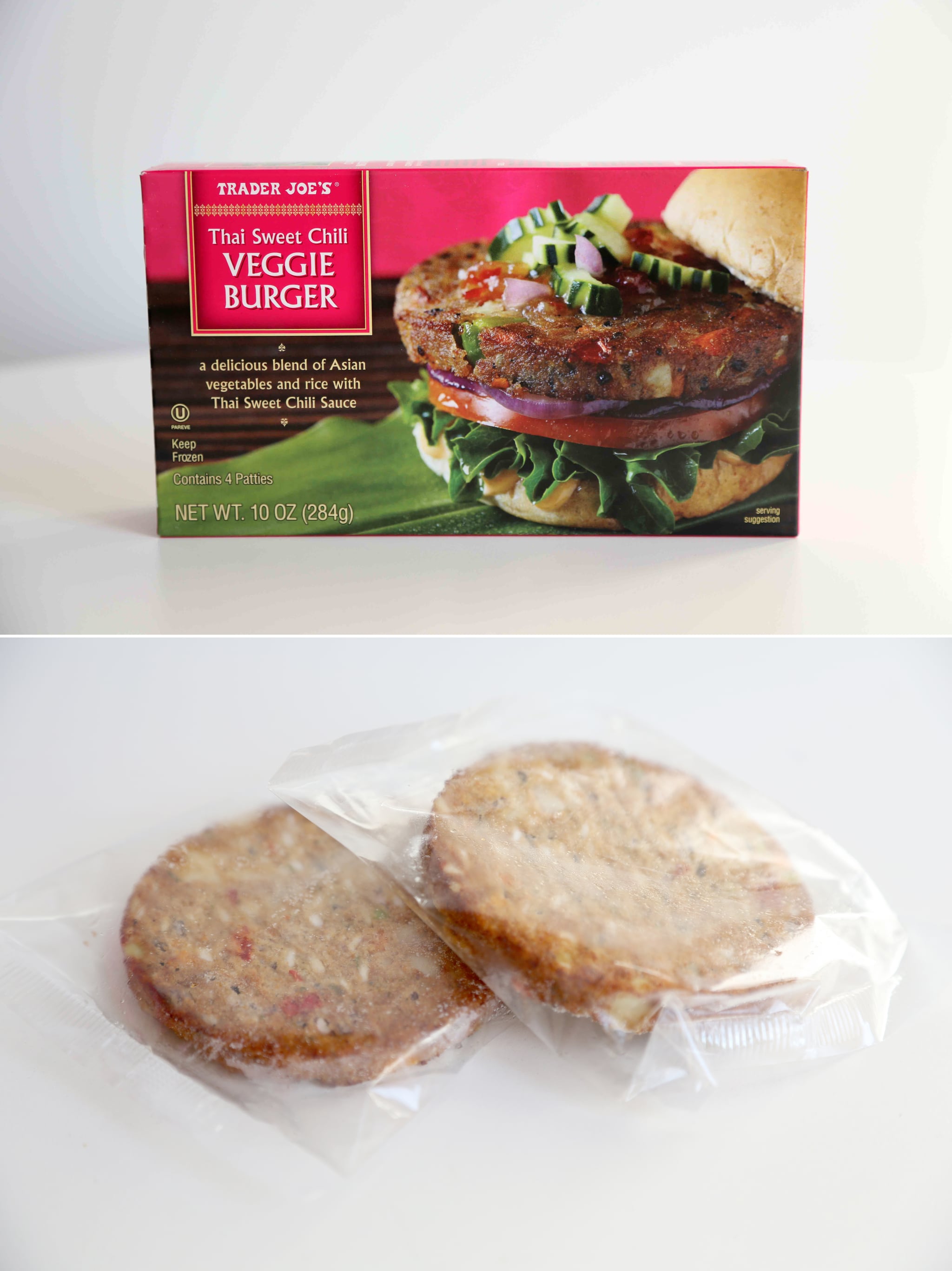 Pick Up Thai Sweet Chili Veggie Burger (4) The Best New Trader Joe