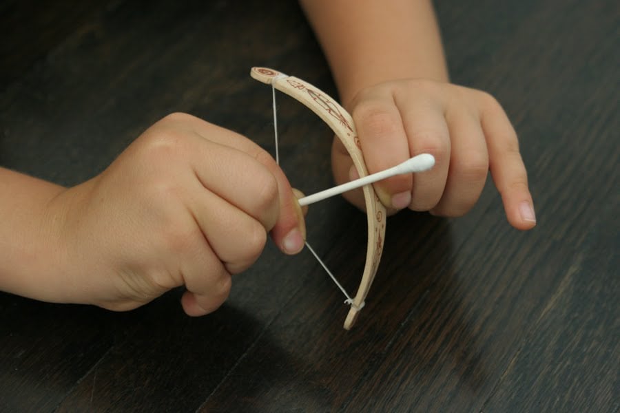 Tiny Popsicle Stick Bow and Arrow Popsicle Stick Crafts That Stick