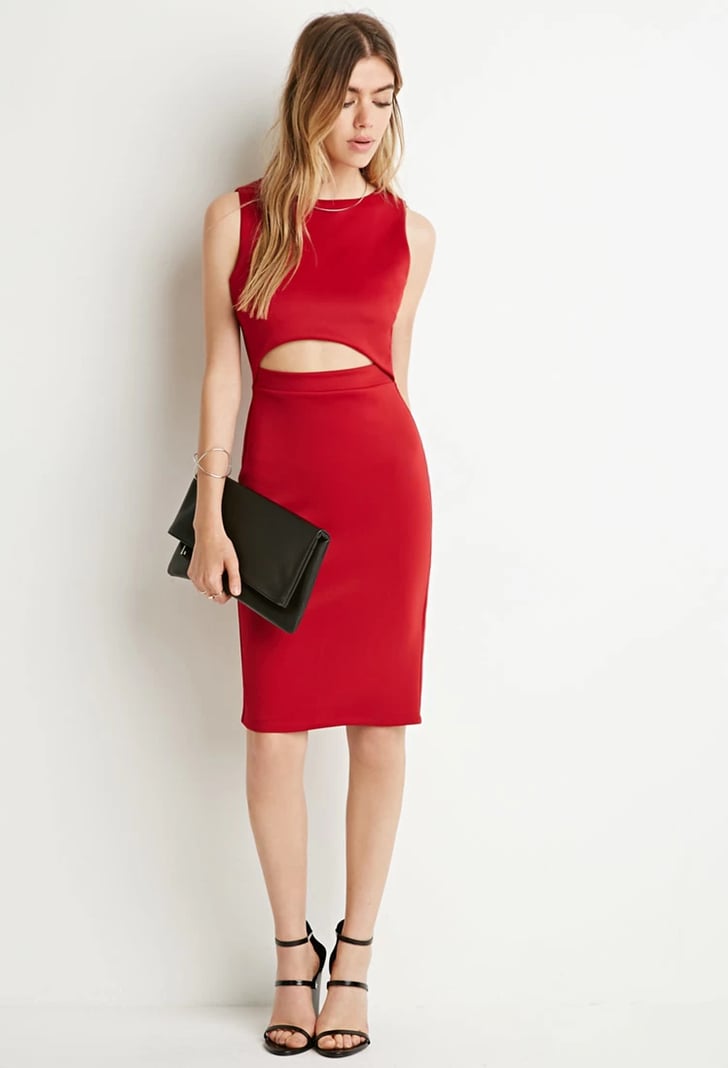 Forever 21 Cutout Dress ($25) | 25 Party Dresses Under ...