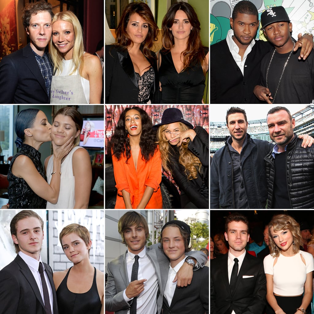Celebrities With Their Siblings Pictures Popsugar Celebrity 