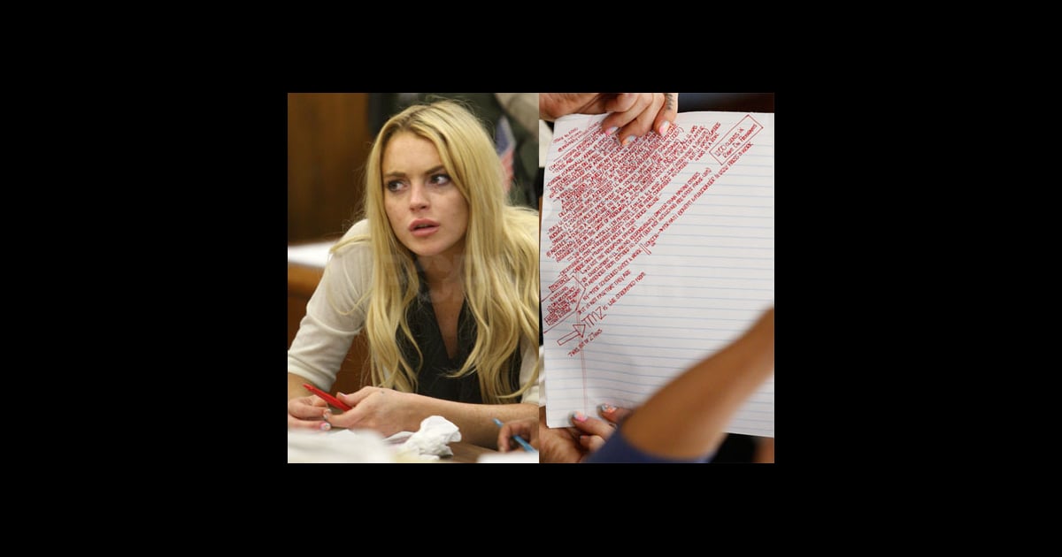Pictures of Lindsay Lohan Crying in Court POPSUGAR Celebrity