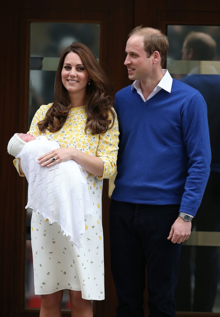 Kate Middleton Leaving Hospital Dress POPSUGAR Fashion
