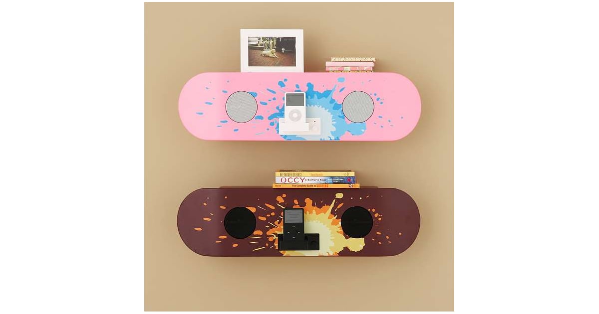 Pottery Barn Skateboard Speaker Shelf POPSUGAR Tech
