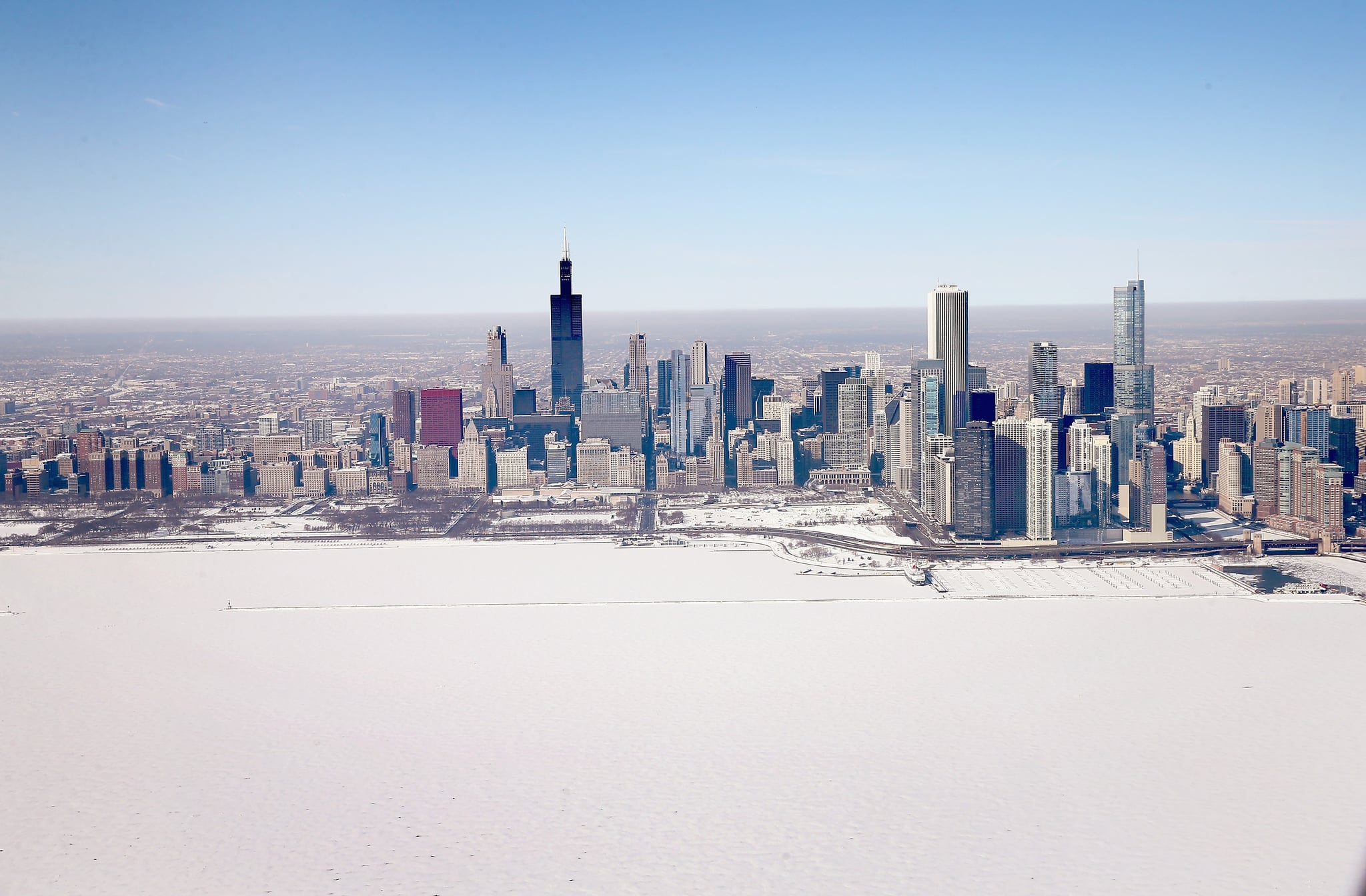 chicago snow totals january 20th