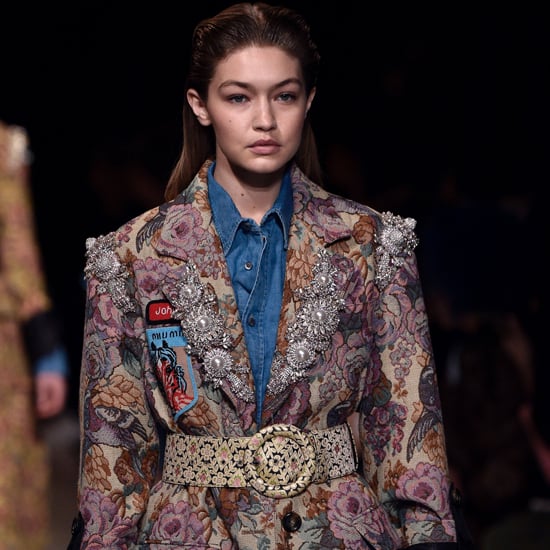 Gigi Hadid at Fashion Week Fall 2016