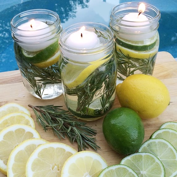 AllNatural Mosquito Repelling Candle POPSUGAR Home