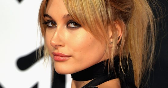 Hailey Baldwin Wears A Sheer Dress With Lots Of Leg For The MTV EMAs