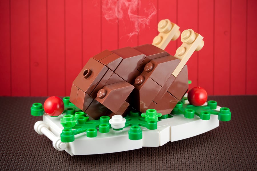 Build Your Own Lego Winter Wonderland
