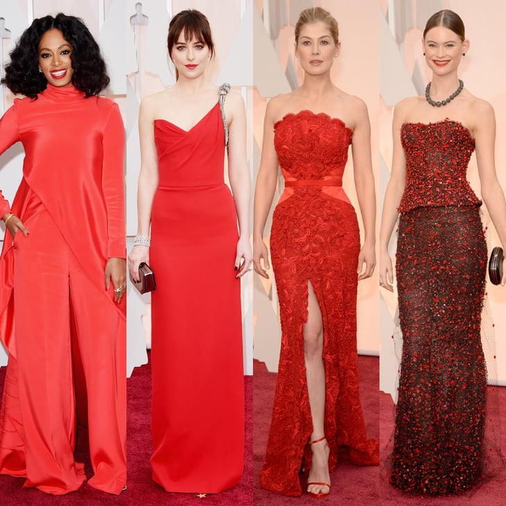 Best Red Dresses at the Oscars 2015 POPSUGAR Fashion