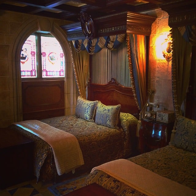 Cinderella's Castle has a guest room suite that people can actually