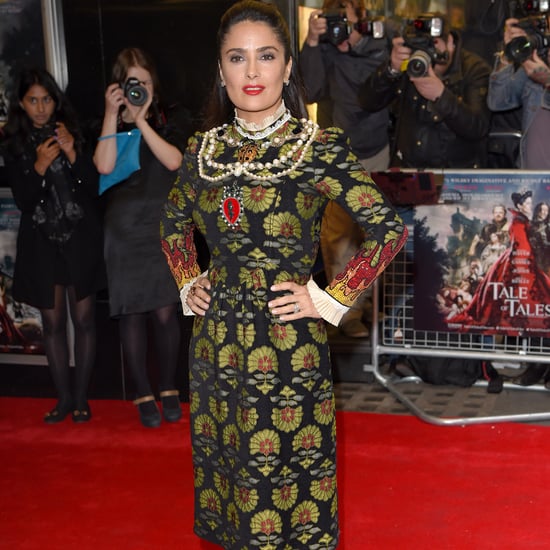 Salma Hayek Wearing Gucci at the Tale of Tales UK Premiere