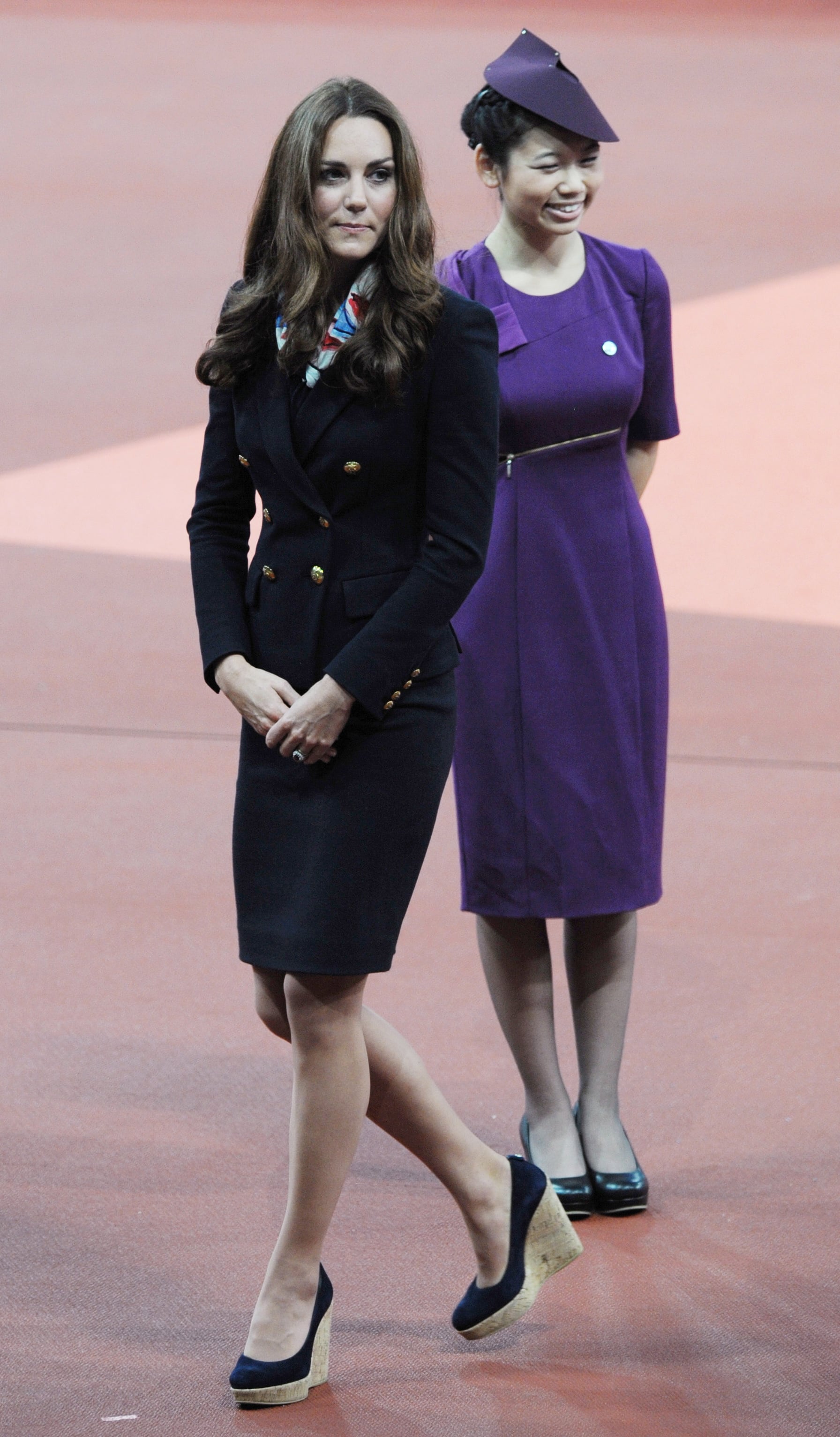 Kate Middleton Wearing Stuart Weitzman Corkswoon Wedges No Wonder Kate Middleton Can't Stop