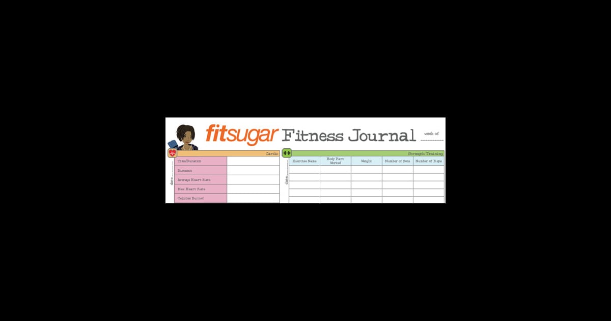 Introducing Fit's Downloadable Fitness and Food Journals POPSUGAR Fitness