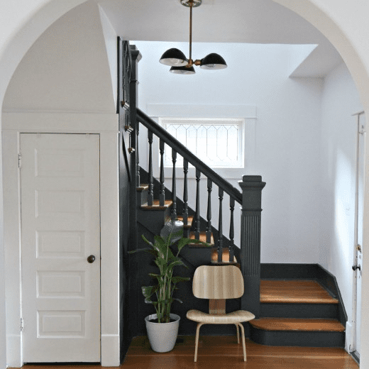 How to Modernize a Staircase With Paint POPSUGAR Home