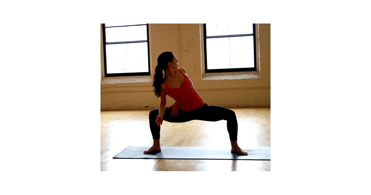 Yoga Pose Of The Week Twisting Goddess Popsugar Fitness