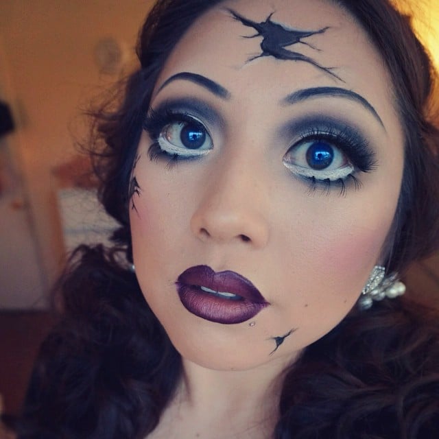 how to cracked doll makeup how to cracked doll makeup