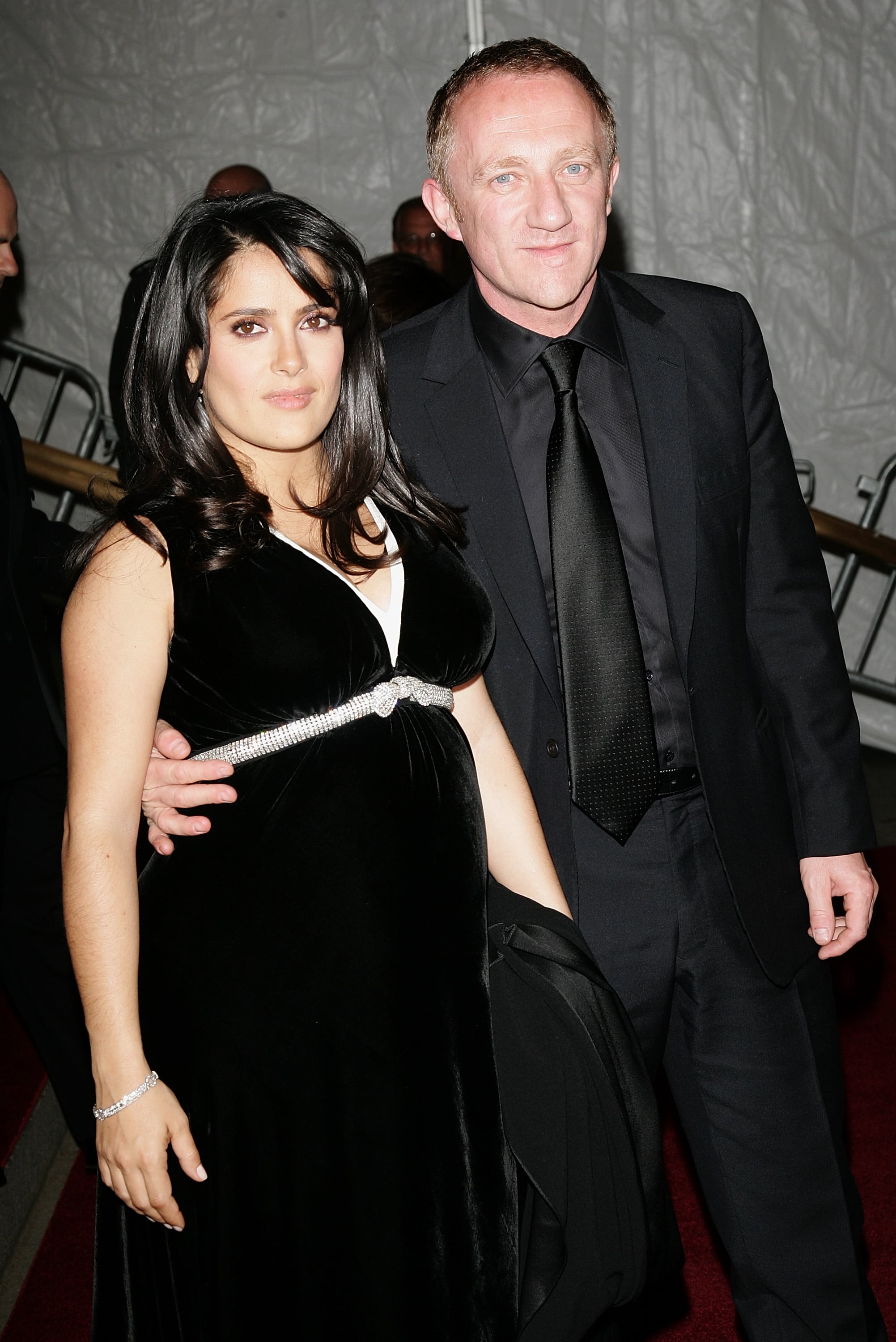 Salma Hayek and Francois-Henri Pinault in 2007 | Red Carpet Rewind: Met