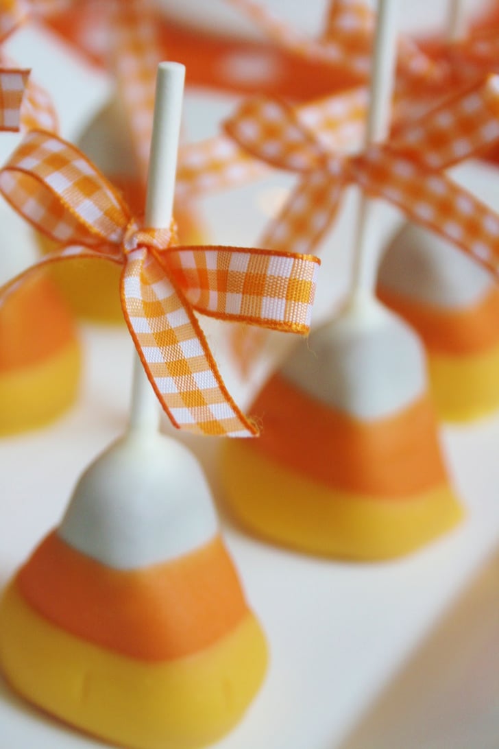 Candy Corn Cake Pops The Cutest Candy Corn Halloween Party POPSUGAR