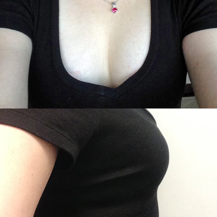 saline injection to breast deep throut porno