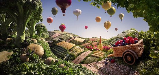 Carl Warner Creates Amazing Foodscapes Carl Warner Creates Amazing Foodscapes