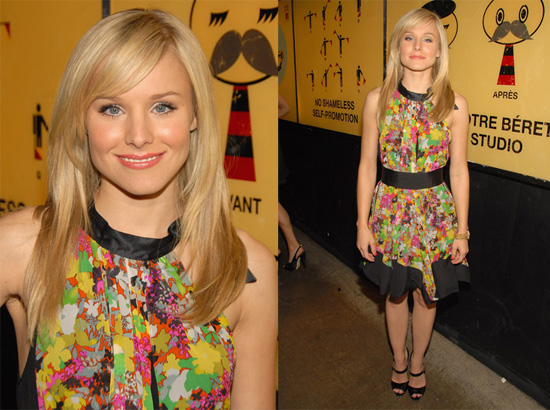 Celebrity Style: Kristen Bell in Etro Celebrity Style: Kristen Bell in Etro