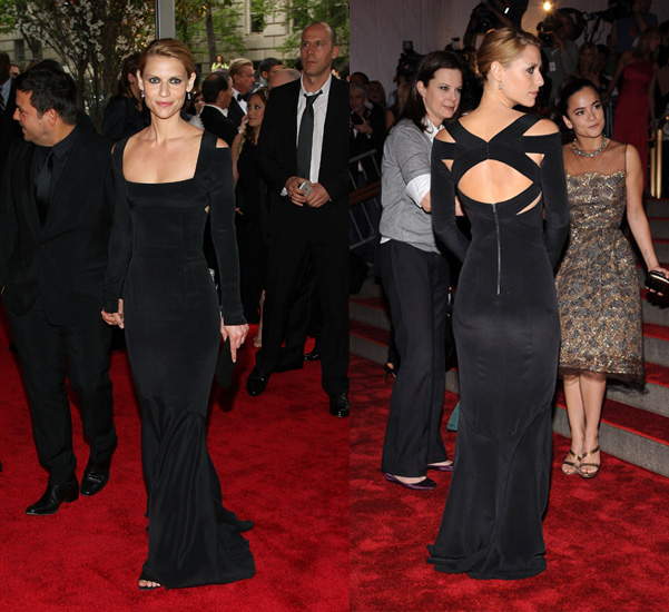 The Met's Costume Institute Gala: Claire Danes The Met's Costume Institute Gala: Claire Danes