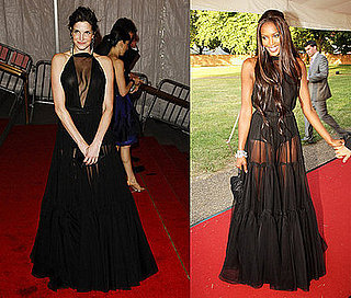 Who Wore It Better? Sheer Black Maxi Dress Who Wore It Better? Sheer Black Maxi Dress