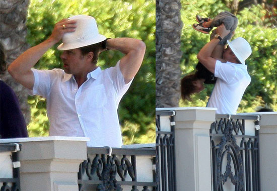 Photos of Brad Pitt With Pax Jolie-Pitt, Bono, Robert De Niro Photos of Brad Pitt With Pax Jolie-Pitt, Bono, Robert De Niro