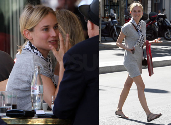 Photos of Diane Kruger Out in Paris Photos of Diane Kruger Out in Paris