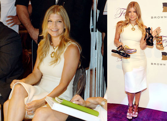 Photos of Fergie Unveiling Her Footwear Collection With Brown Shoe During the WSA Show in Las Vegas Photos of Fergie Unveiling Her Footwear Collection With Brown Shoe During the WSA Show in Las Vegas