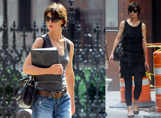 Photos of Katie Holmes Wearing Baggy Jeans in NYC Photos of Katie Holmes Wearing Baggy Jeans in NYC