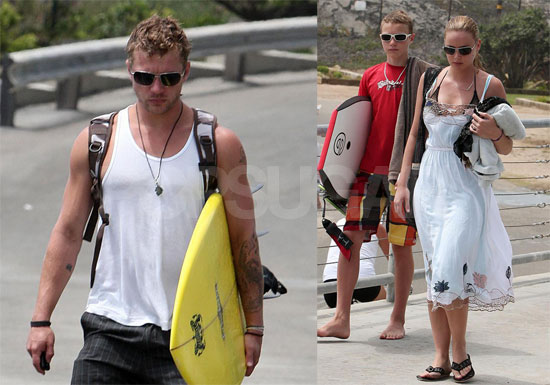 Photos of Ryan Phillippe and Abbie Cornish With Surfboards Photos of Ryan Phillippe and Abbie Cornish With Surfboards