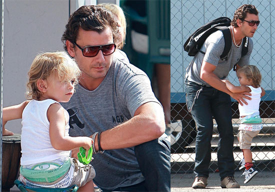 Photos of Gavin Rossdale and Kingston Rossdale at Farmers Market Photos of Gavin Rossdale and Kingston Rossdale at Farmers Market