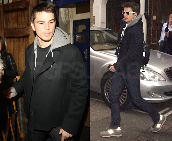 Photos of Josh Hartnett Leaving a Performance of Rain Man in London Photos of Josh Hartnett Leaving a Performance of Rain Man in London