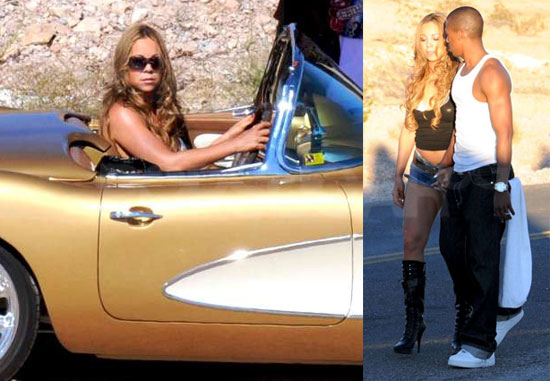 Photos of Mariah Carey and Nick Cannon Filming "I Stay in Love" in Las Vegas Photos of Mariah Carey and Nick Cannon Filming "I Stay in Love" in Las Vegas
