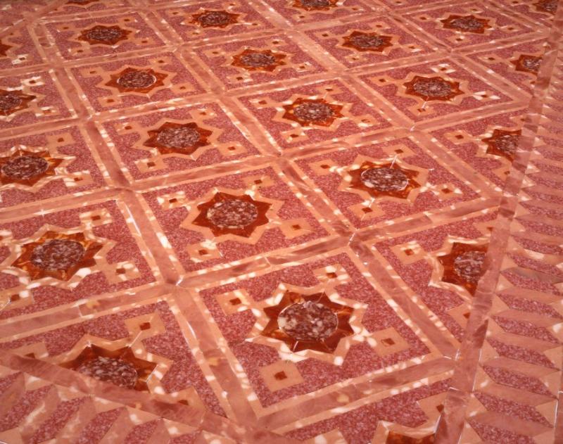 A Marble Floor Made of . . . Salami? A Marble Floor Made of . . . Salami?