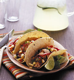 Fast & Easy Dinner: Fish Tacos With Mango Salsa Fast & Easy Dinner: Fish Tacos With Mango Salsa