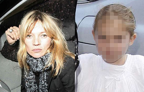 Kate Moss and Daughter Lila Grace Kate Moss and Daughter Lila Grace
