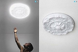 Cool Idea: Ceiling Medallion Light Cool Idea: Ceiling Medallion Light