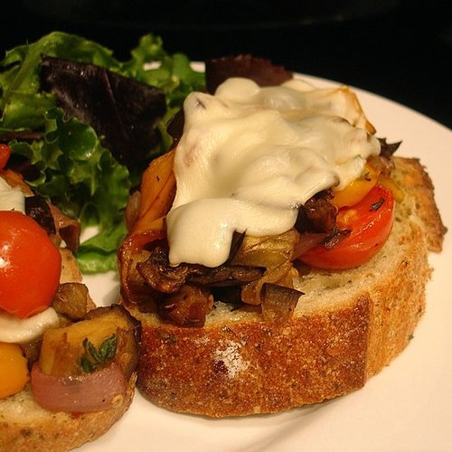 Open-Face Ratatouille Sandwich Open-Face Ratatouille Sandwich