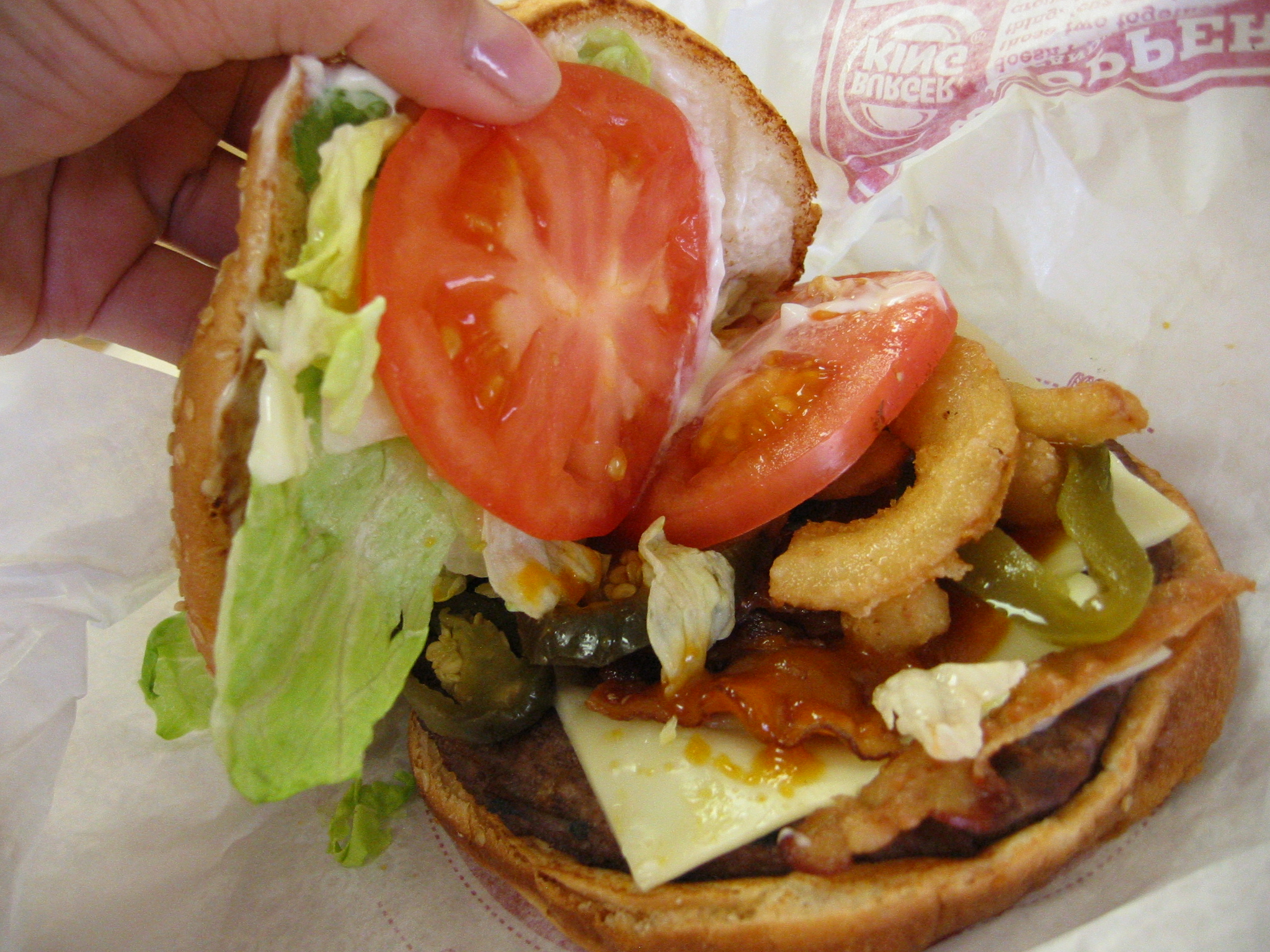 Burger King Angry Whopper Taste Test POPSUGAR Food
